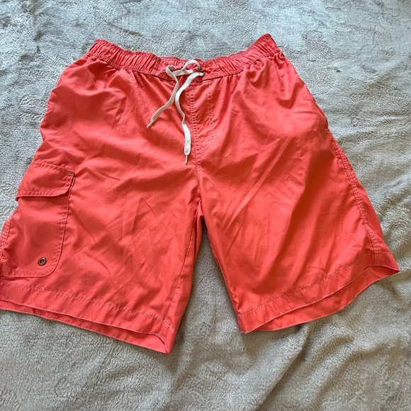 St. John's Bay coral men's swim shorts Size L - Picture 1 of 7
